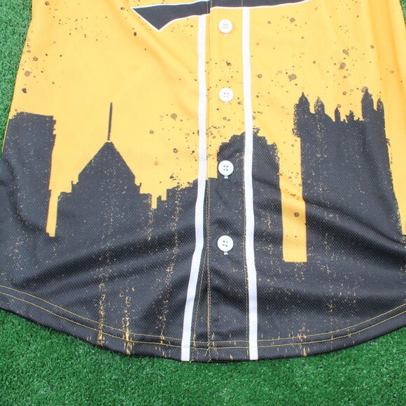 💛🖤Pittsburgh Jersey city skyline - Picture 3 of 7